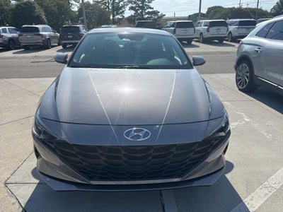 2023 Hyundai Elantra Hybrid Blue