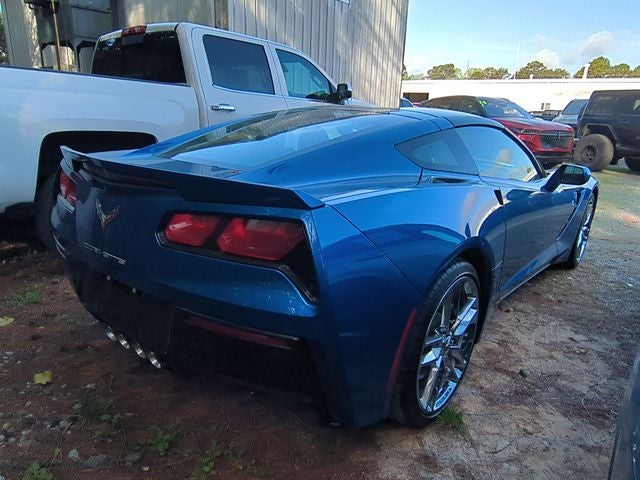 2016 Chevrolet Corvette Stingray Laguna Blue Chrome Wheels