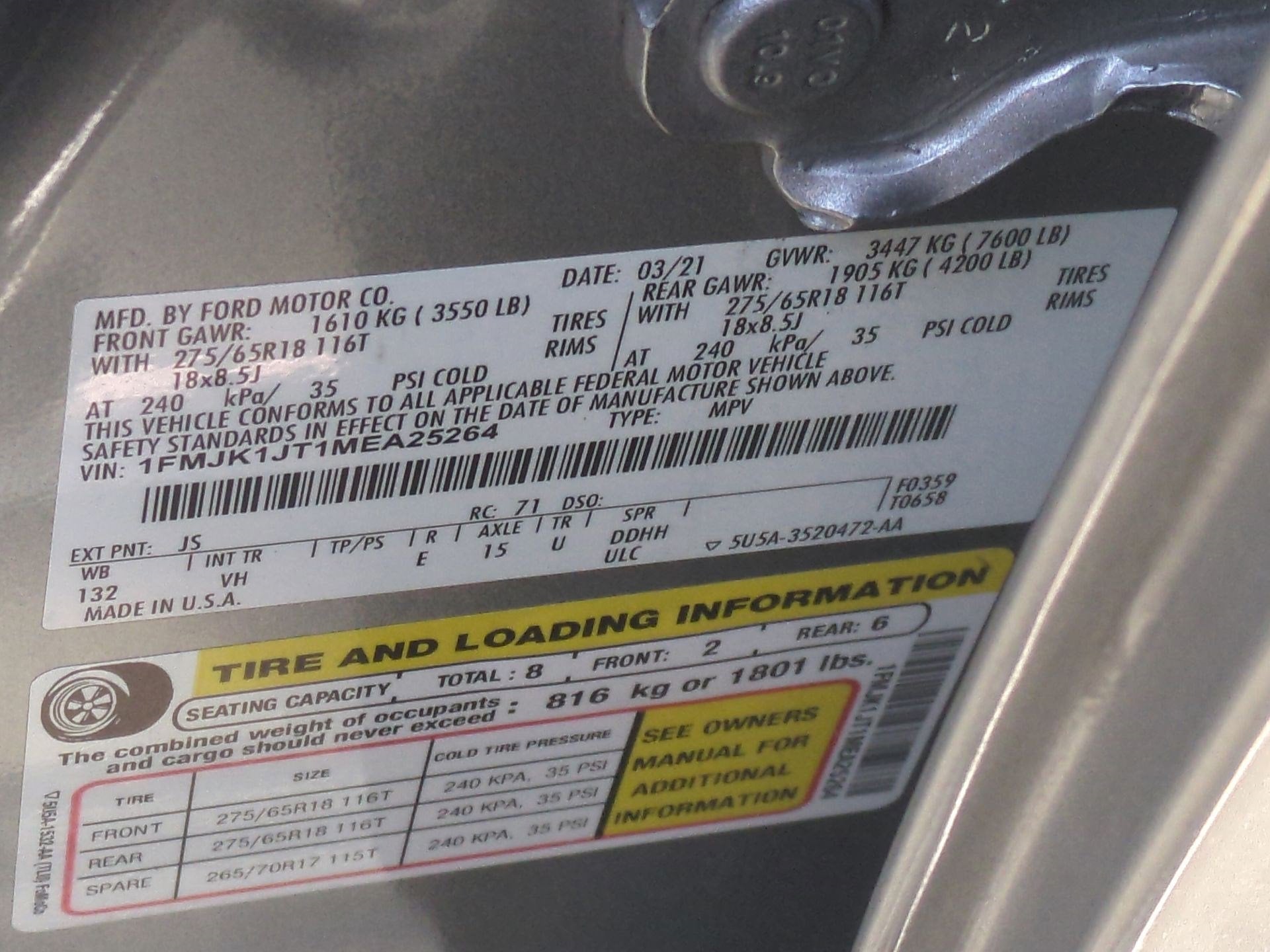 2021 Ford Expedition Max XLT