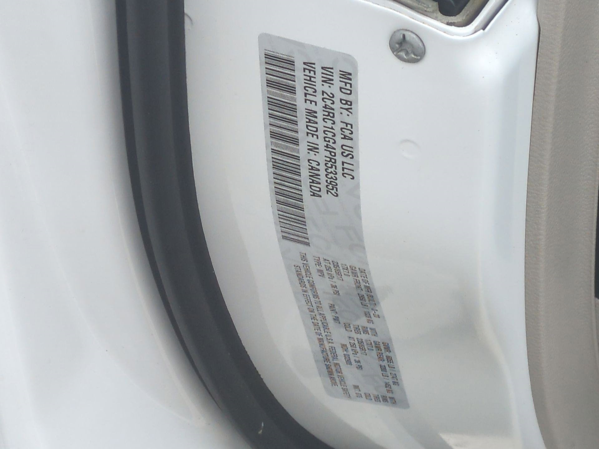 2023 Chrysler Voyager LX