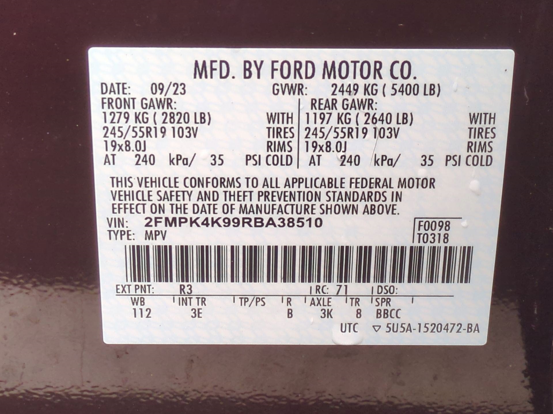 2024 Ford Edge Titanium