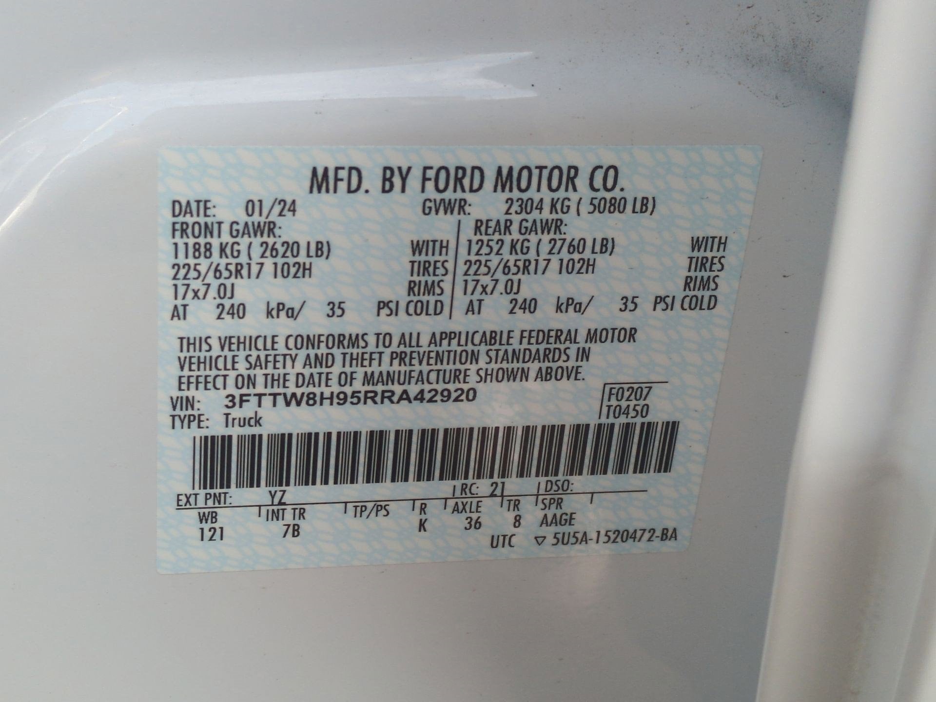 2024 Ford Maverick XLT