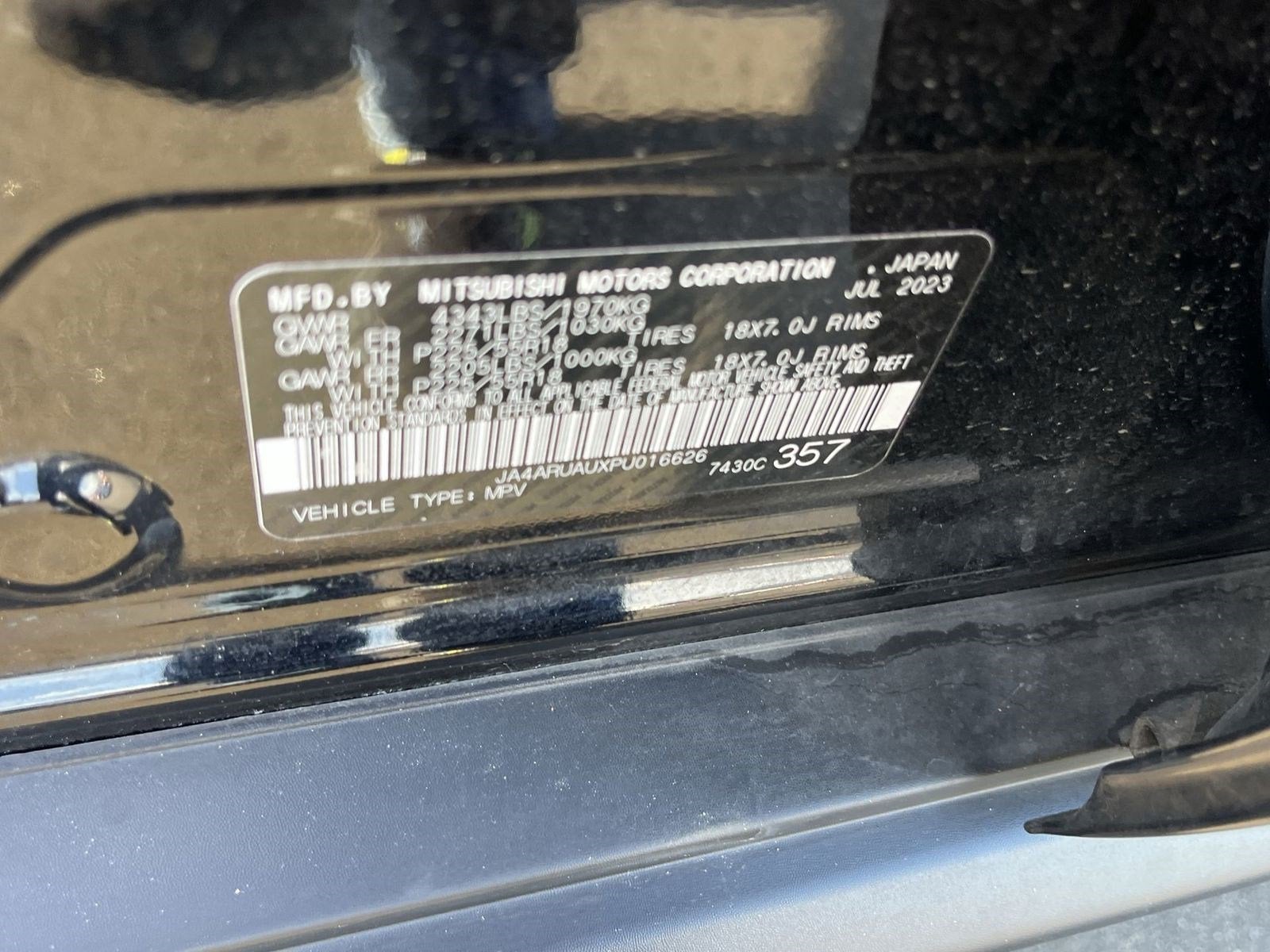 2023 Mitsubishi Outlander Sport 2.0 SE