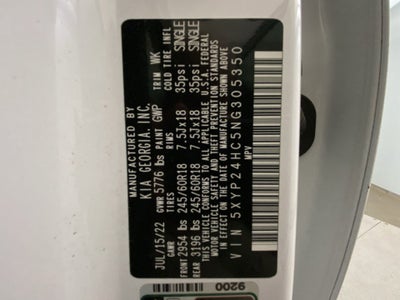 2022 Kia Telluride LX