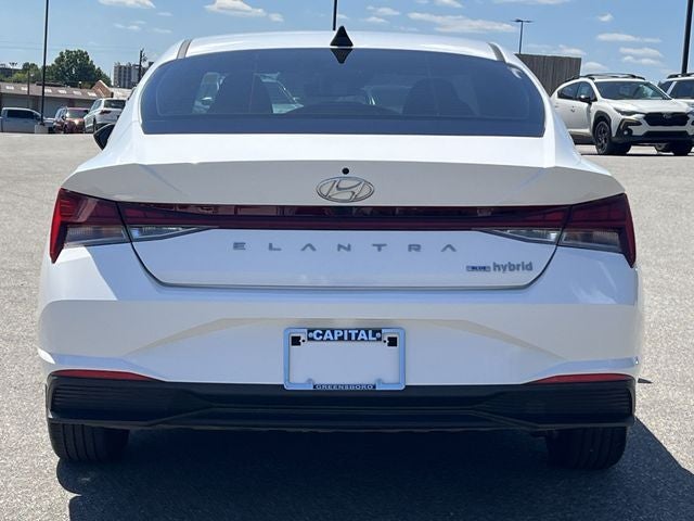 2023 Hyundai Elantra Hybrid Blue