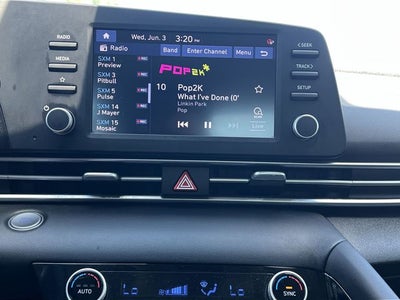 2023 Hyundai Elantra Hybrid Blue