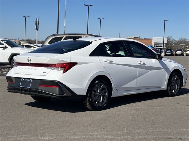 2025 Hyundai Elantra Hybrid Blue