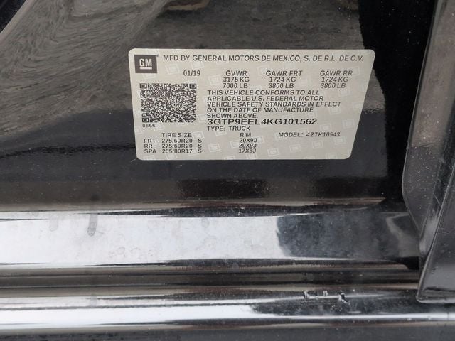 2019 GMC Sierra 1500 AT4