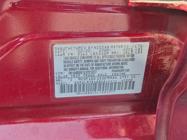 2020 Nissan Sentra SR