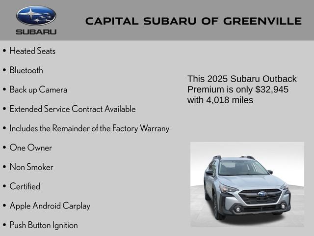 2025 Subaru Outback Premium
