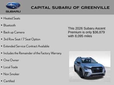 2026 Subaru Ascent Premium