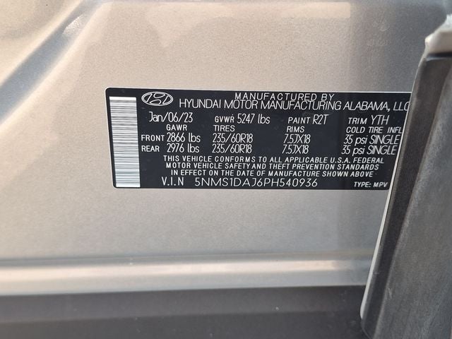 2023 Hyundai Santa Fe SE