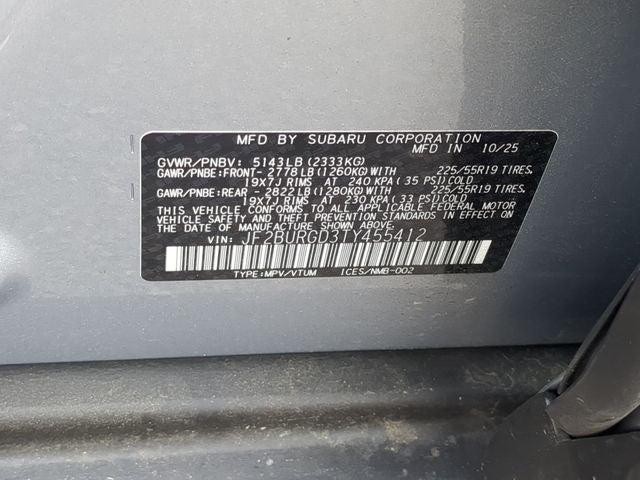 2026 Subaru Outback Limited XT