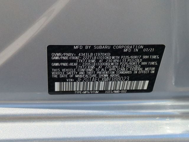 2021 Subaru Crosstrek Premium