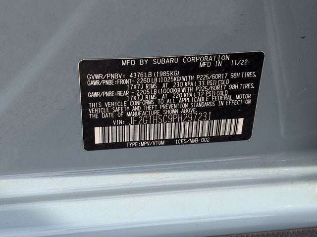 2023 Subaru Crosstrek Sport