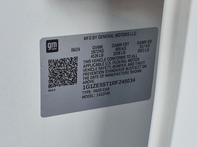 2024 Chevrolet Malibu LT 2LT