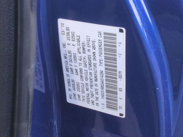 2010 Honda Accord EX-L 2.4