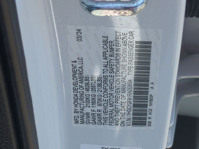 2024 Honda Accord Hybrid Touring