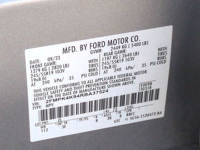2024 Ford Edge Titanium