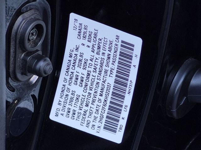 2019 Honda Civic LX