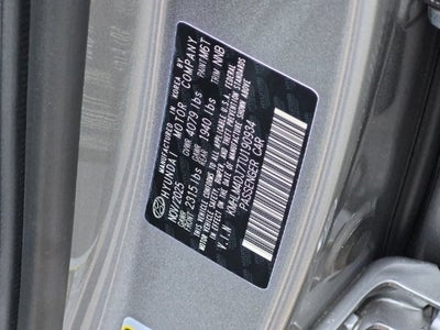 2026 Hyundai Elantra Hybrid Blue