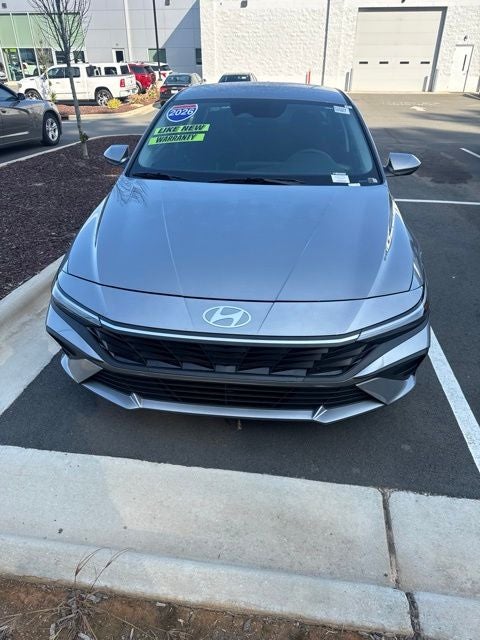 2026 Hyundai Elantra Hybrid Blue