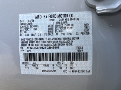 2026 Ford Explorer Platinum
