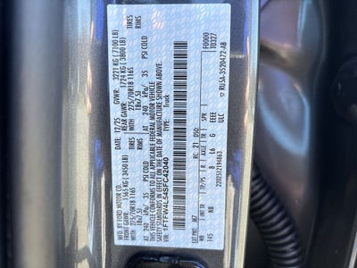 2025 Ford F-150 Tremor