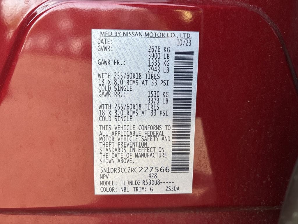 2024 Nissan Pathfinder SL