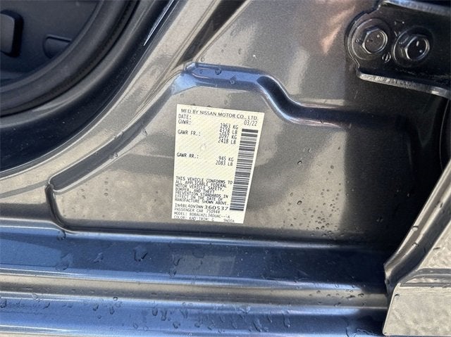 2022 Nissan Altima 2.5 SV