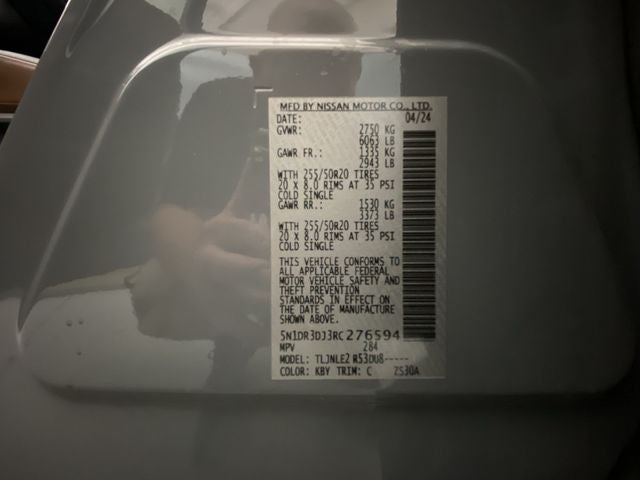 2024 Nissan Pathfinder Platinum