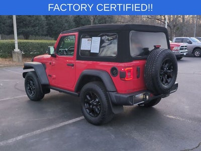 2021 Jeep Wrangler Willys 4X4
