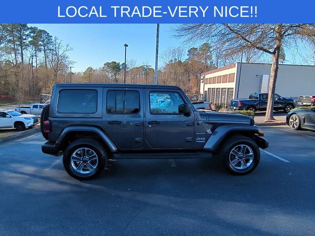 2020 Jeep Wrangler Unlimited Sahara 4X4