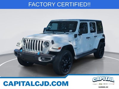 2022 Jeep Wrangler 4xe Unlimited Sahara 4x4