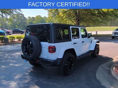 2022 Jeep Wrangler 4xe Unlimited Sahara 4x4