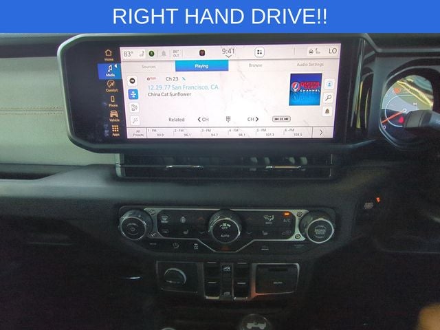 2024 Jeep Wrangler 4-Door Sport RHD 4x4