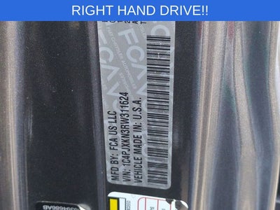 2024 Jeep Wrangler 4-Door Sport RHD 4x4