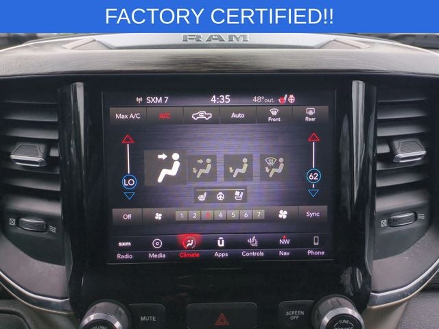 2019 RAM 1500 Laramie Crew Cab 4x4 5'7' Box