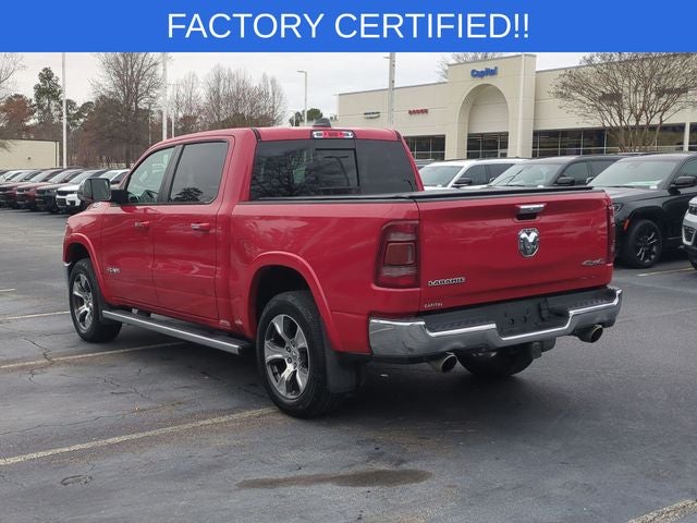 2019 RAM 1500 Laramie Crew Cab 4x4 5'7' Box