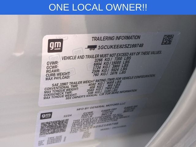 2025 Chevrolet Silverado 1500 4WD Crew Cab Short Bed RST