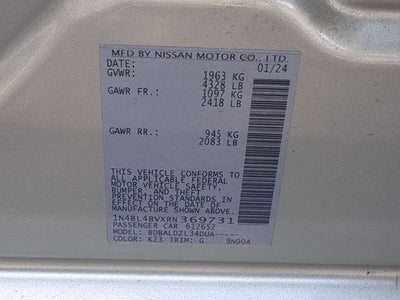 2024 Nissan Altima S FWD