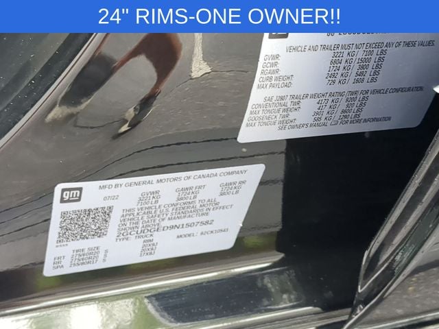 2022 Chevrolet Silverado 1500 4WD Crew Cab Short Bed LTZ