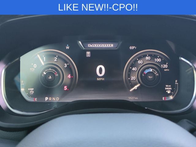 2025 RAM 3500 Laramie Mega Cab 4x4 6'4' Box