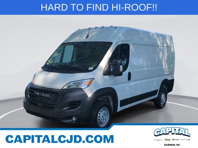 2025 RAM ProMaster 2500 Cargo Van Tradesman High Roof 136' WB w/Pass Seat