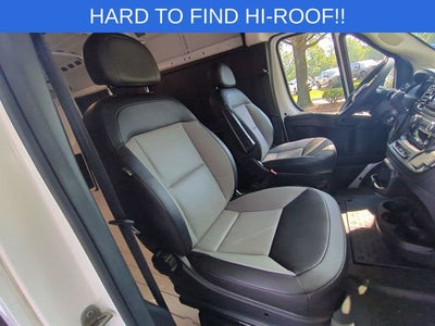 2025 RAM ProMaster 2500 Cargo Van Tradesman High Roof 136' WB w/Pass Seat