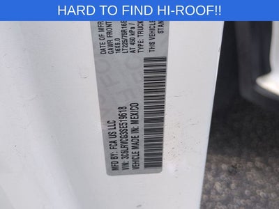 2025 RAM ProMaster 2500 Cargo Van Tradesman High Roof 136' WB w/Pass Seat