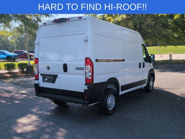 2025 RAM ProMaster 2500 Cargo Van Tradesman High Roof 136' WB w/Pass Seat