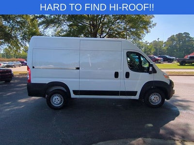 2025 RAM ProMaster 2500 Cargo Van Tradesman High Roof 136' WB w/Pass Seat