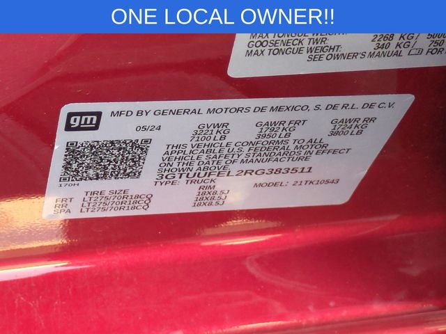 2024 GMC Sierra 1500 4WD Crew Cab Short Box AT4X