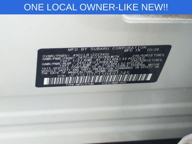 2025 Subaru Forester Touring